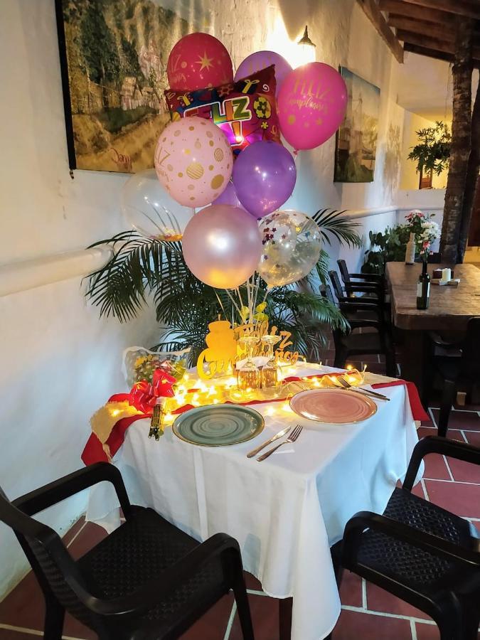 Hotel Y Restaurante Bienmesabe Santa Fe de Antioquia Eksteriør billede