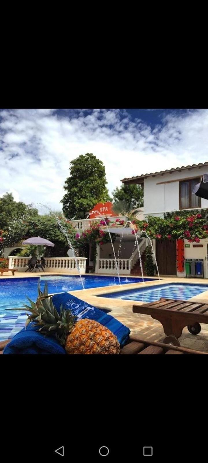Hotel Y Restaurante Bienmesabe Santa Fe de Antioquia Eksteriør billede